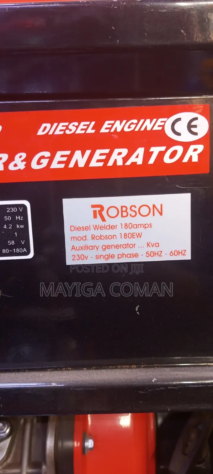 Diseasel Welding Generator 5kv