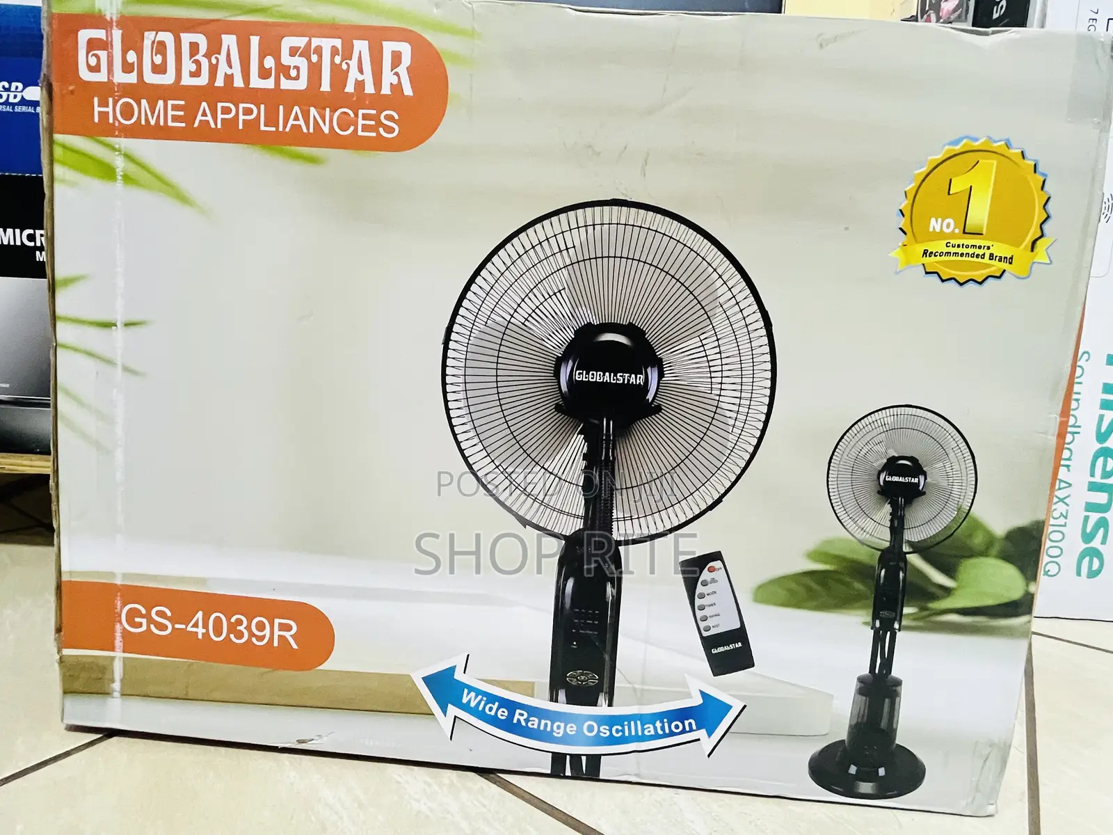 Globalstar Automatic Mist Fan