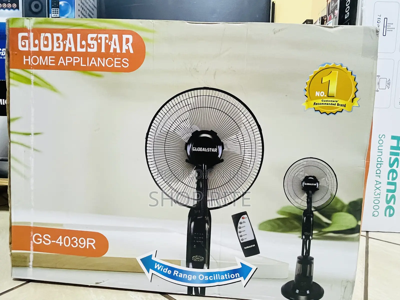 Globalstar Automatic Mist Fan