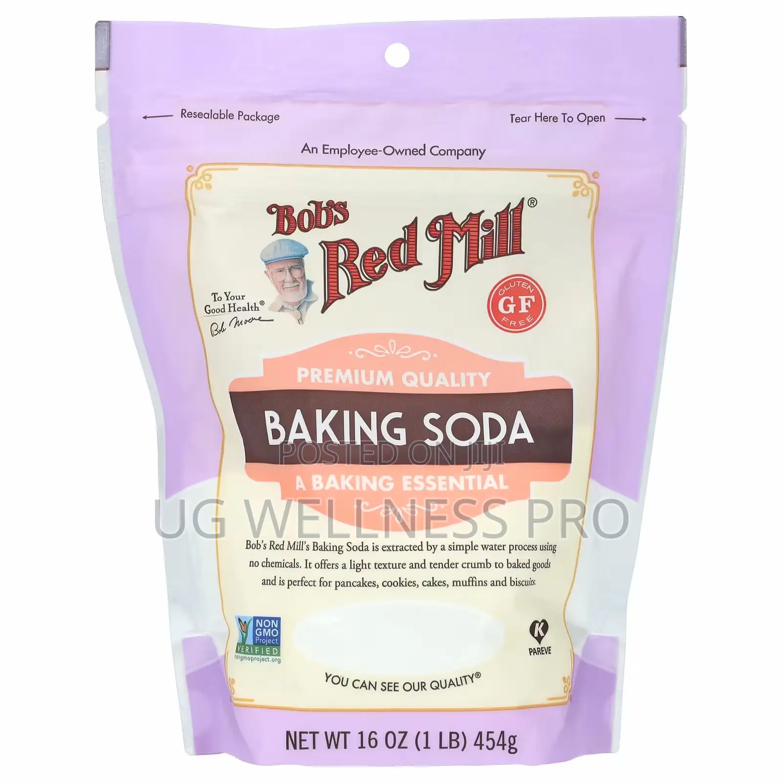 Bob's Red Mill Double-Acting Bicarbonate of Soda Baking Soda , 454g