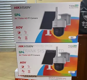 Hik Vision Solar Powered CCTV Cameras