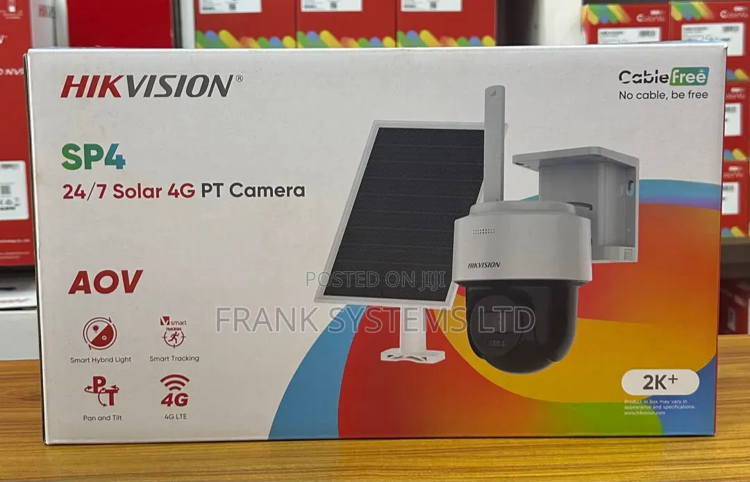 Hik Vision Solar Powered CCTV Cameras