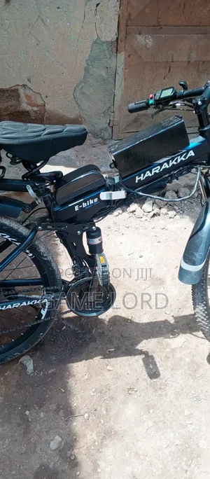 Haraka Foldable Electric Bicycle With Strong 100km+ Battery