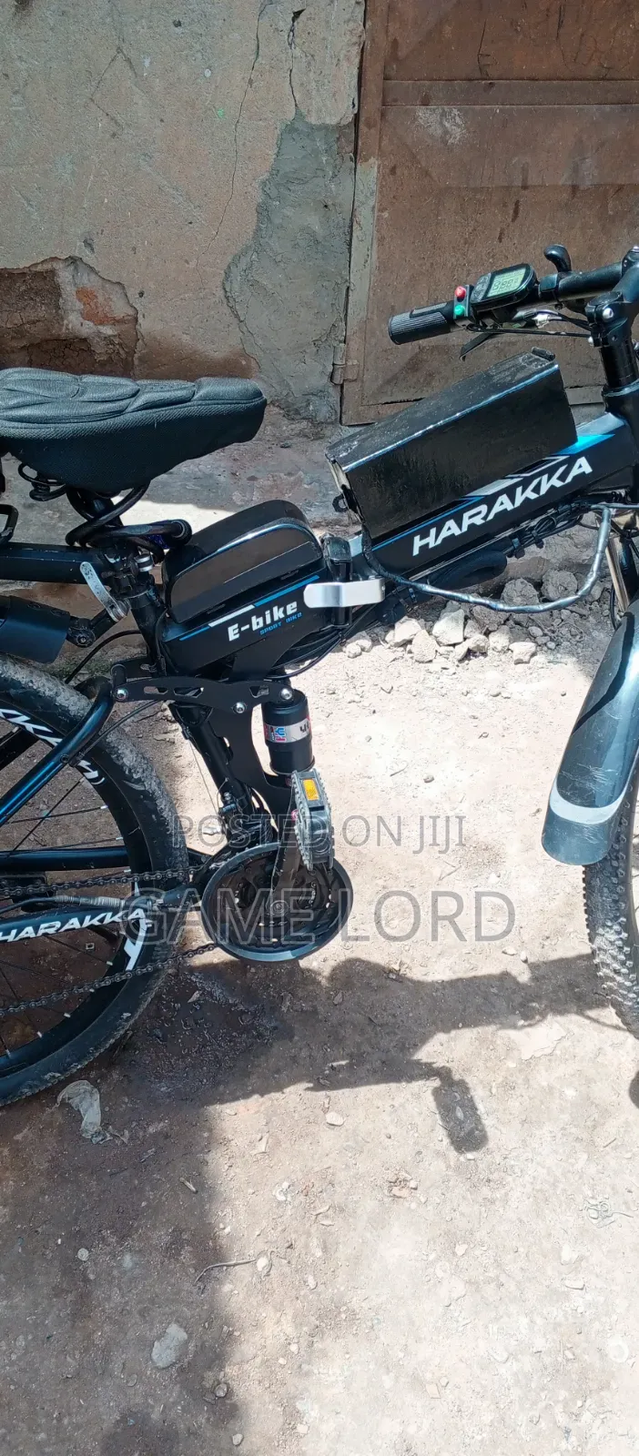 Haraka Foldable Electric Bicycle With Strong 100km+ Battery