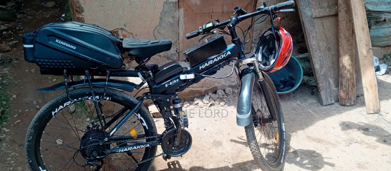 Haraka Foldable Electric Bicycle With Strong 100km+ Battery