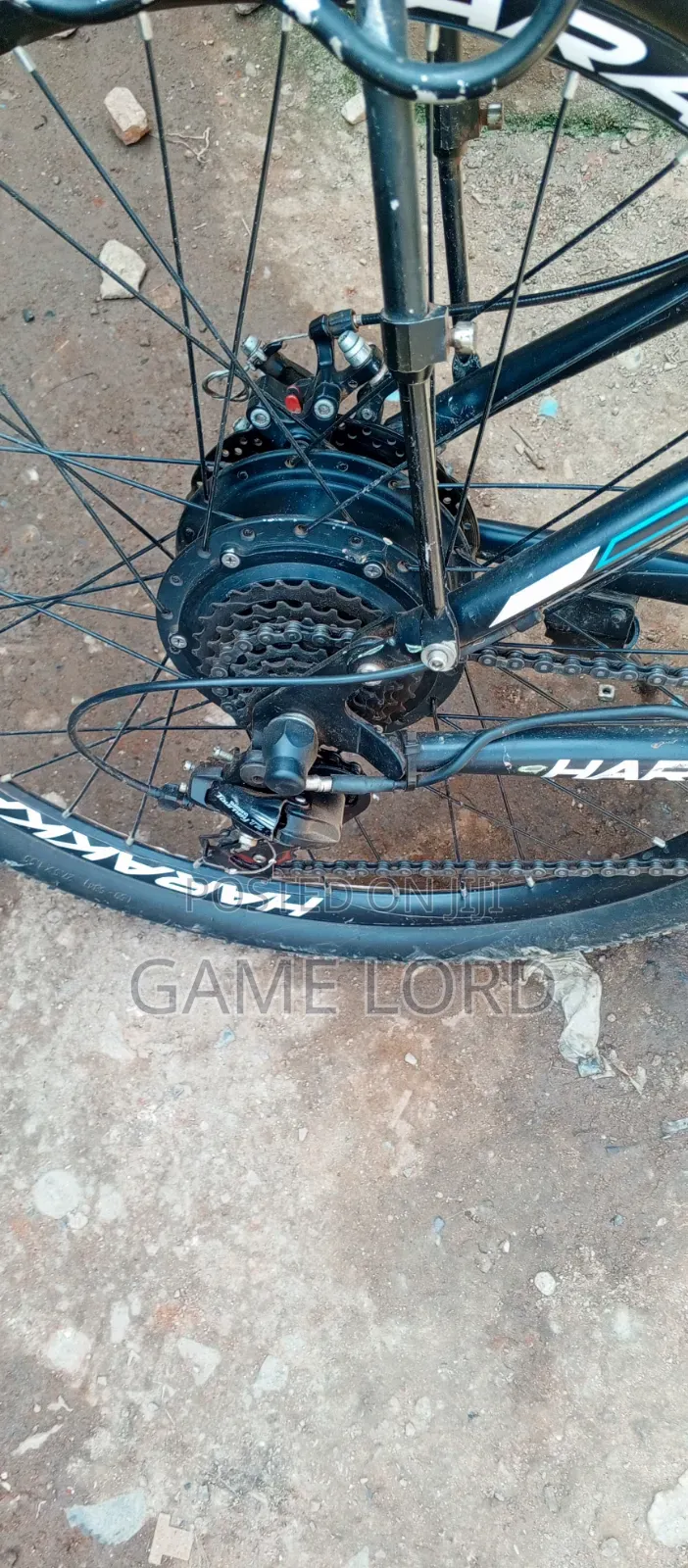 Haraka Foldable Electric Bicycle With Strong 100km+ Battery