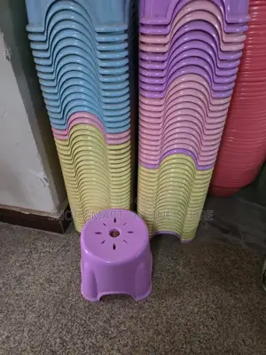 Crossed Top Plastic Stools Crossed Top Plastic Stools