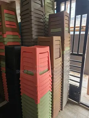 Crossed Top Plastic Stools Crossed Top Plastic Stools