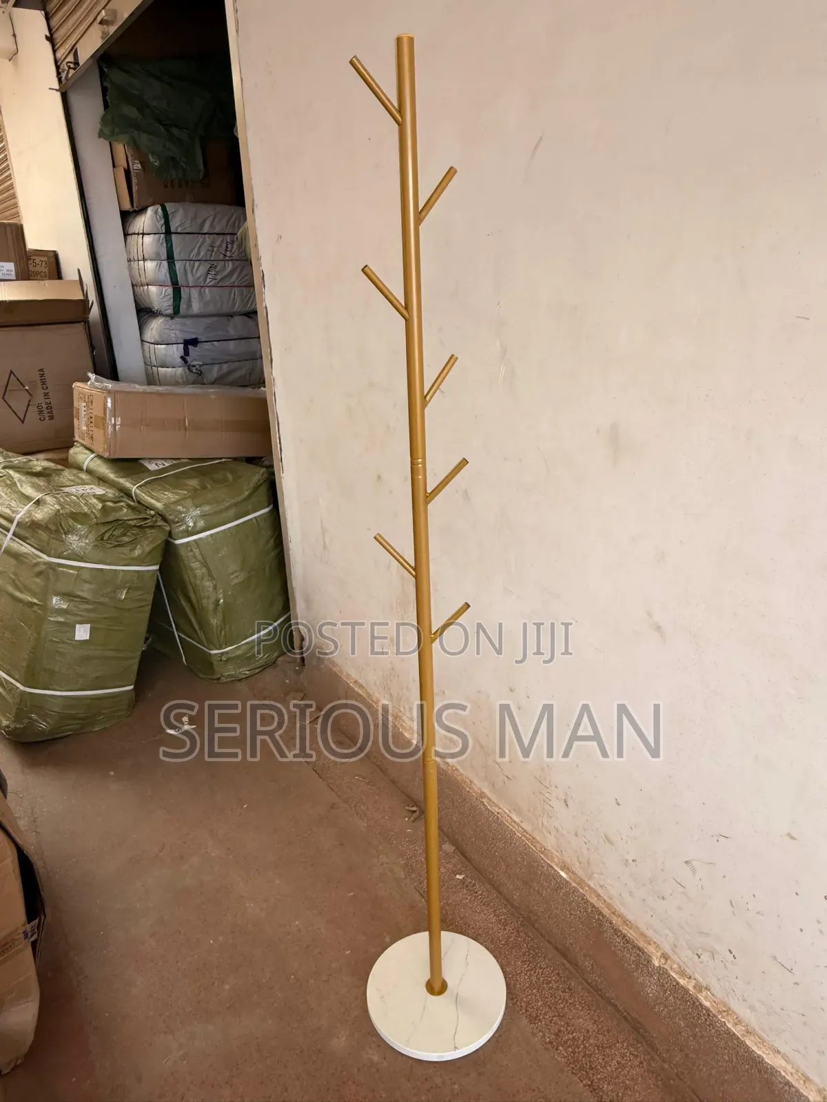 Freestanding Metal Coat Rack Stand