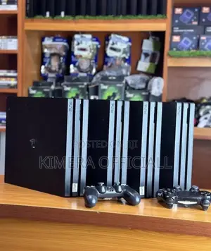Playstation Ps4 Pro Smooth Gaming Console With 2 Pads and 30 Games