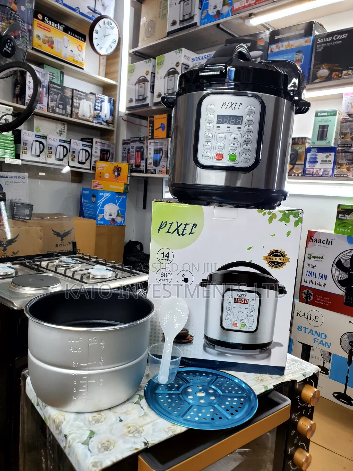 7 Litres Pixel Pressure Cooker 14in 1 Digital