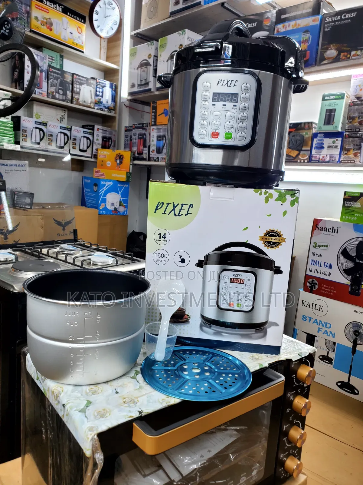 7 Litres Pixel Pressure Cooker 14in 1 Digital