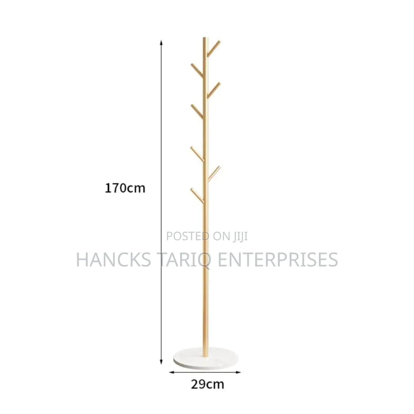 Elegant Standing Coat Hat Stand – Modern Minimalist Home Decor