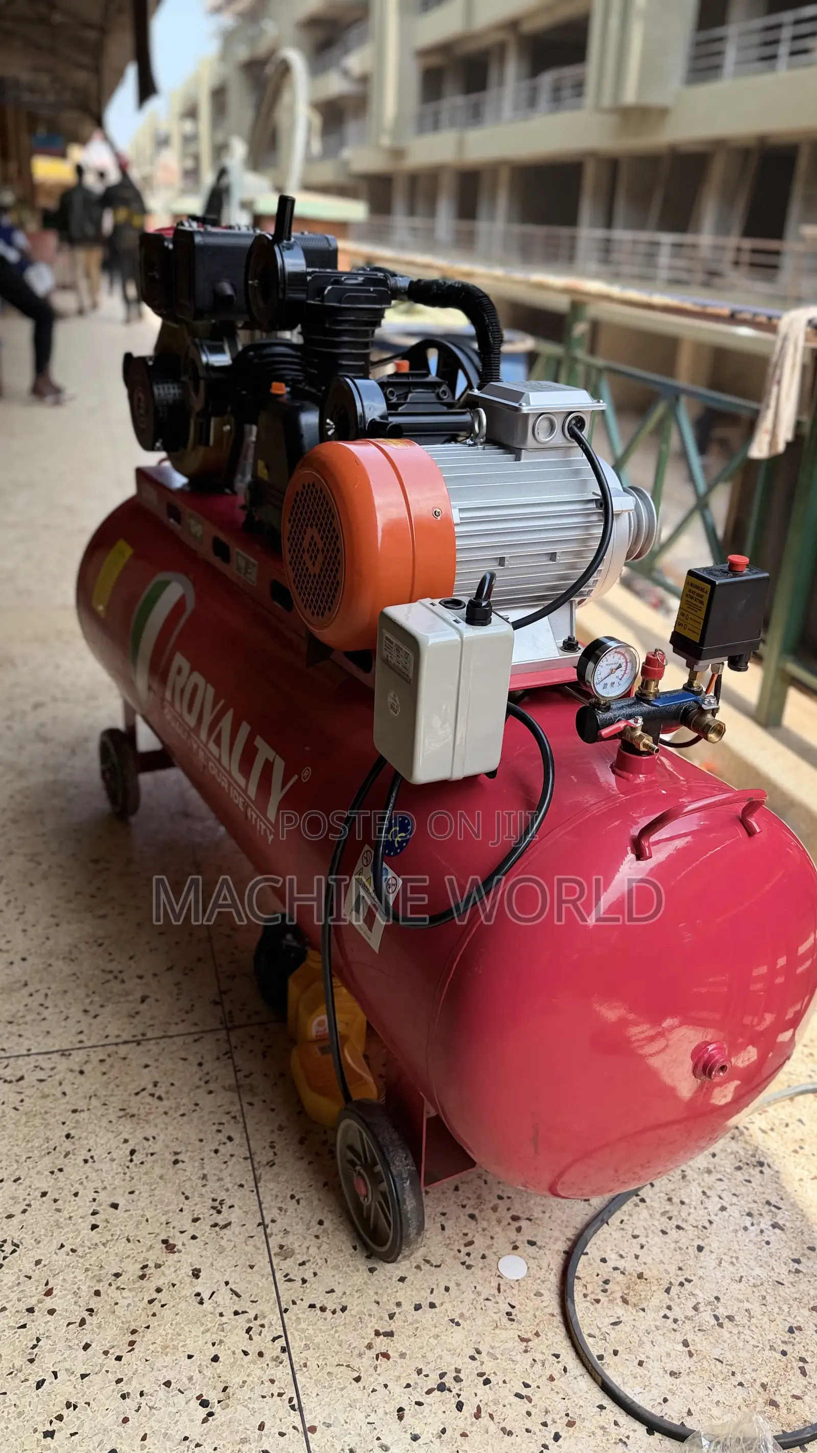 500litres Air Compressor Diesel and 3pharse Motor