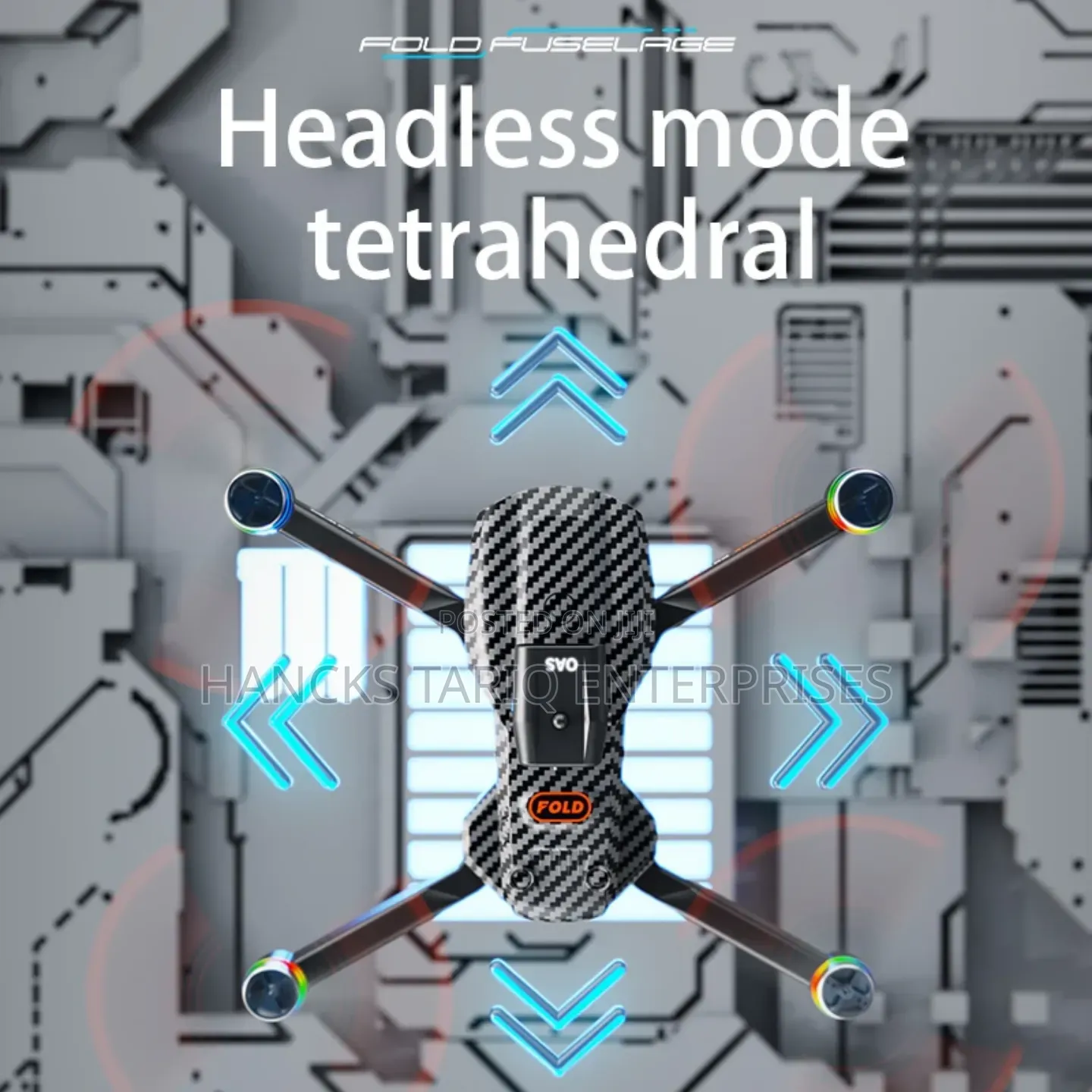 S9 Intelligent Aerial Drone – Brushless Power Obstacle Avoidance