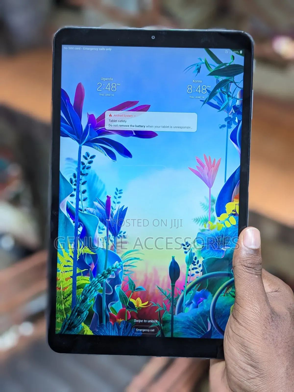 New LG G Pad 5 10.1 32 GB Silver