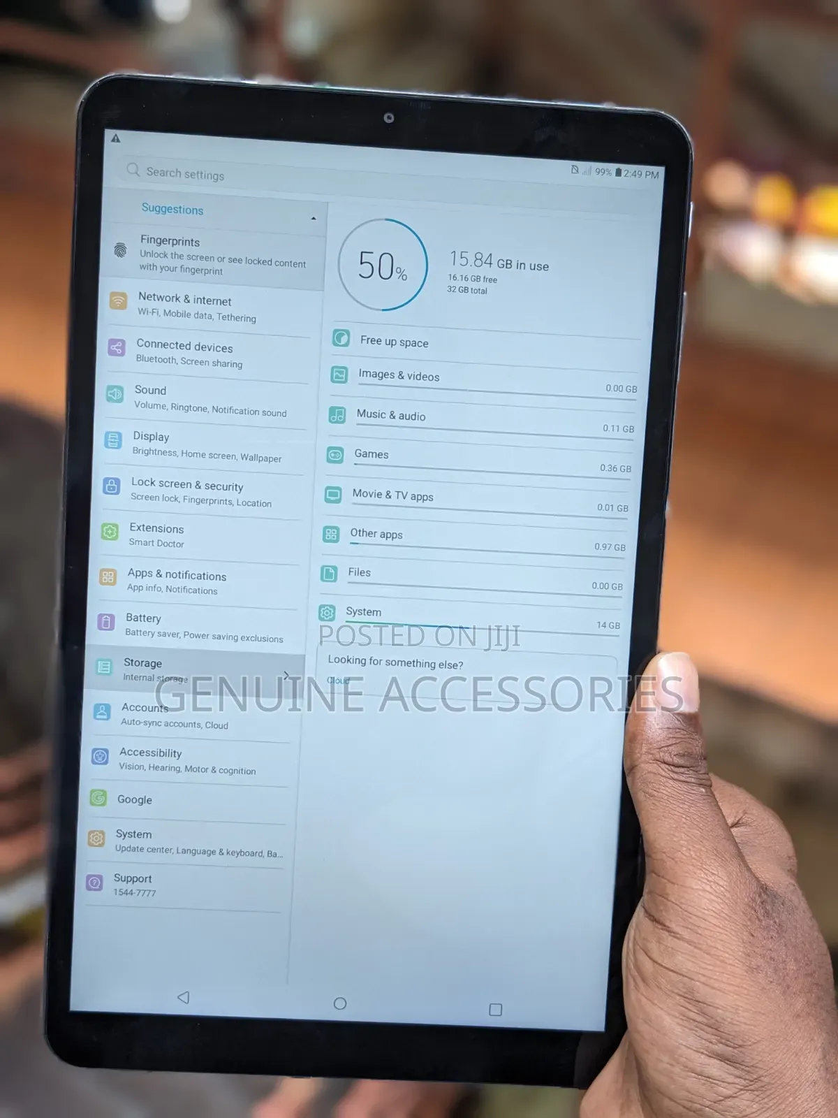 New LG G Pad 5 10.1 32 GB Silver