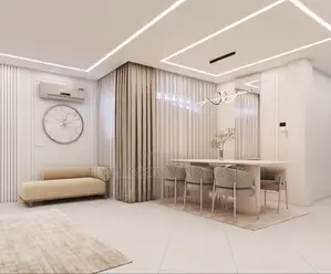 Rubaga Site Rubaga – Modern Flat Gypsum Ceiling + Led Lighting: