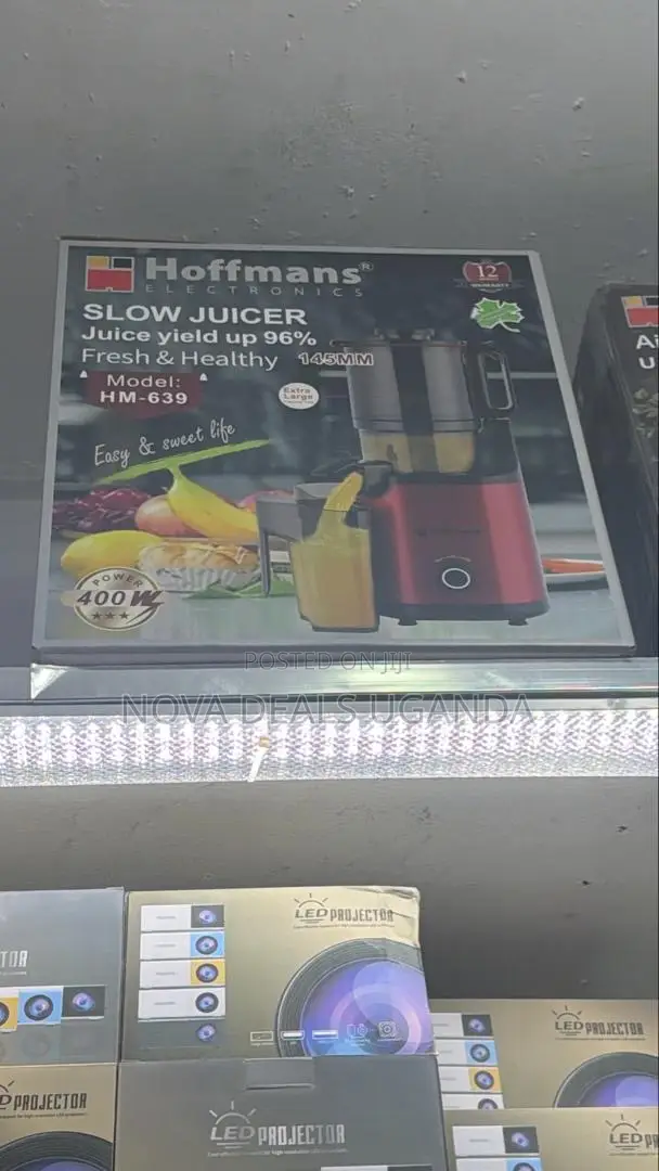 Hoffmans Commercial Slow Juicer Extract 400w