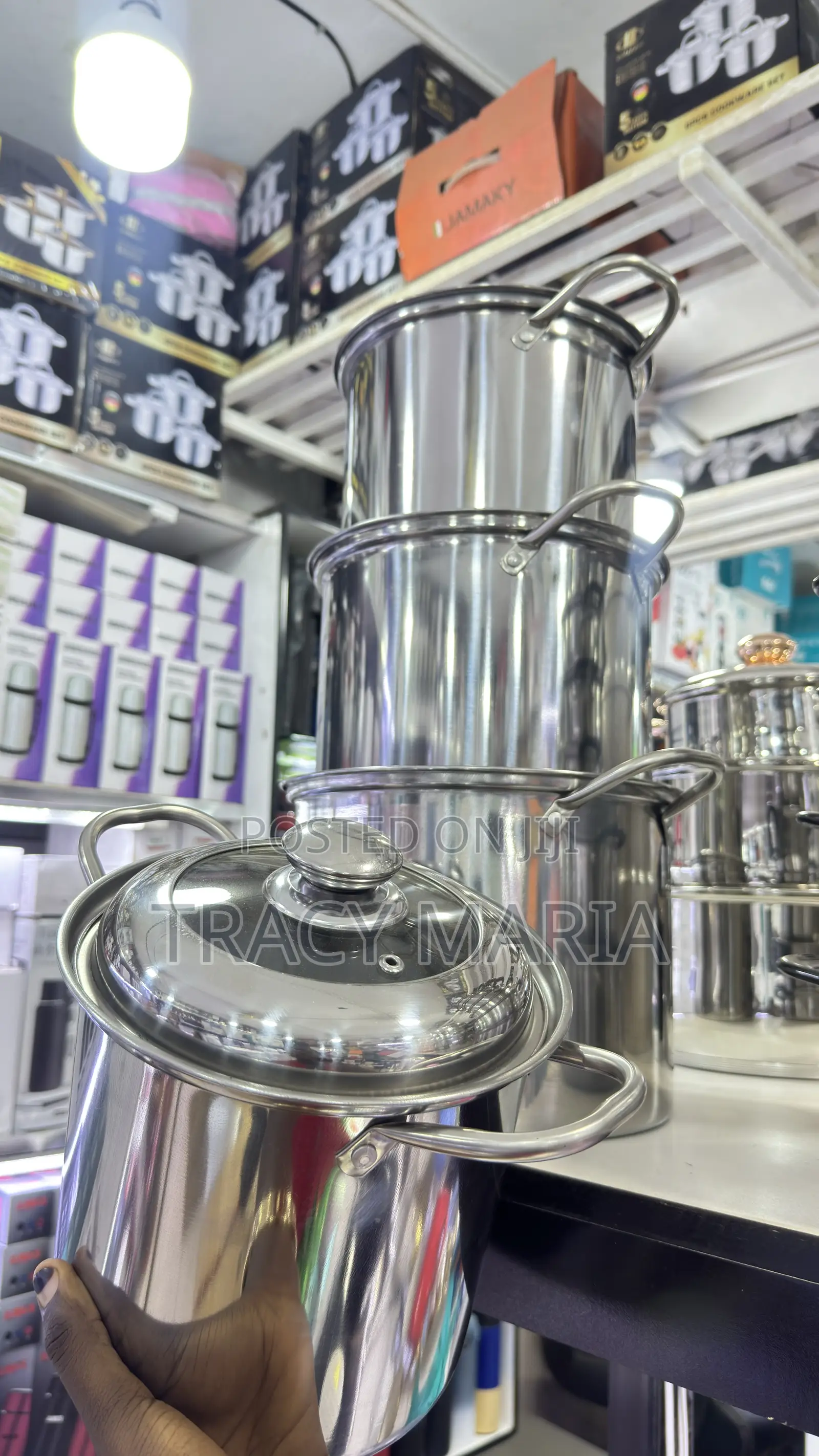 4pc Stainless Serving Dish