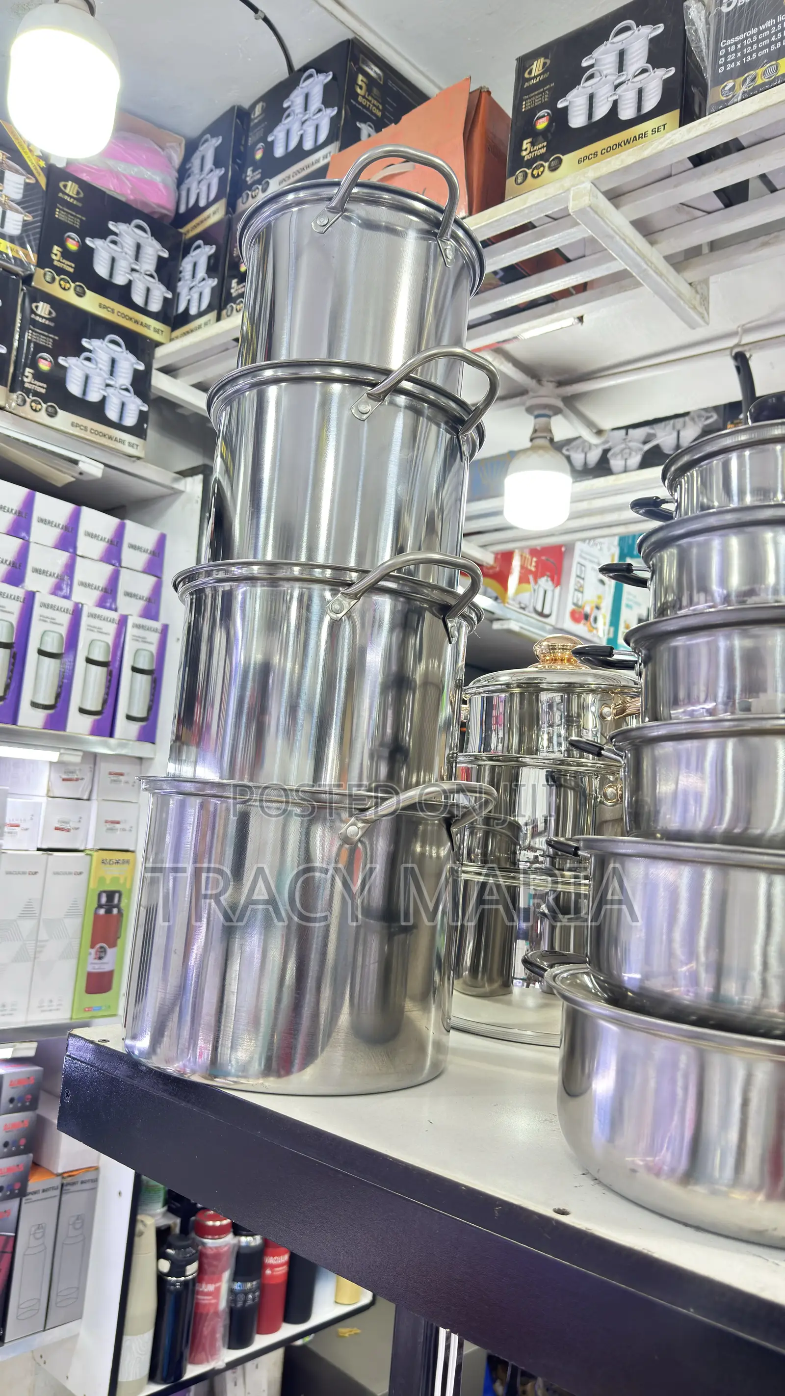 4pc Stainless Serving Dish