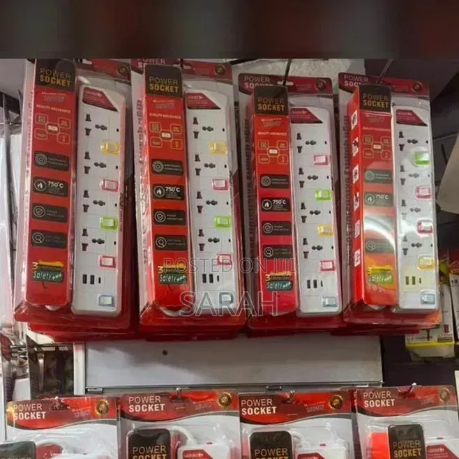 5-way Power Socket Extension Boards.