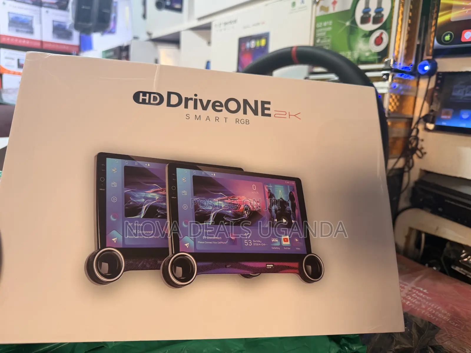 Dual Knob Android Car Radio