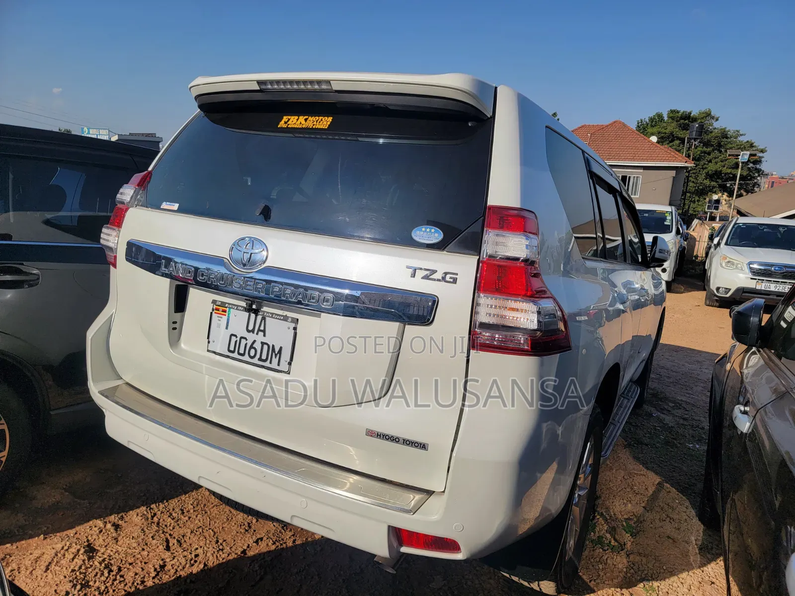 Toyota Land Cruiser 2015 White