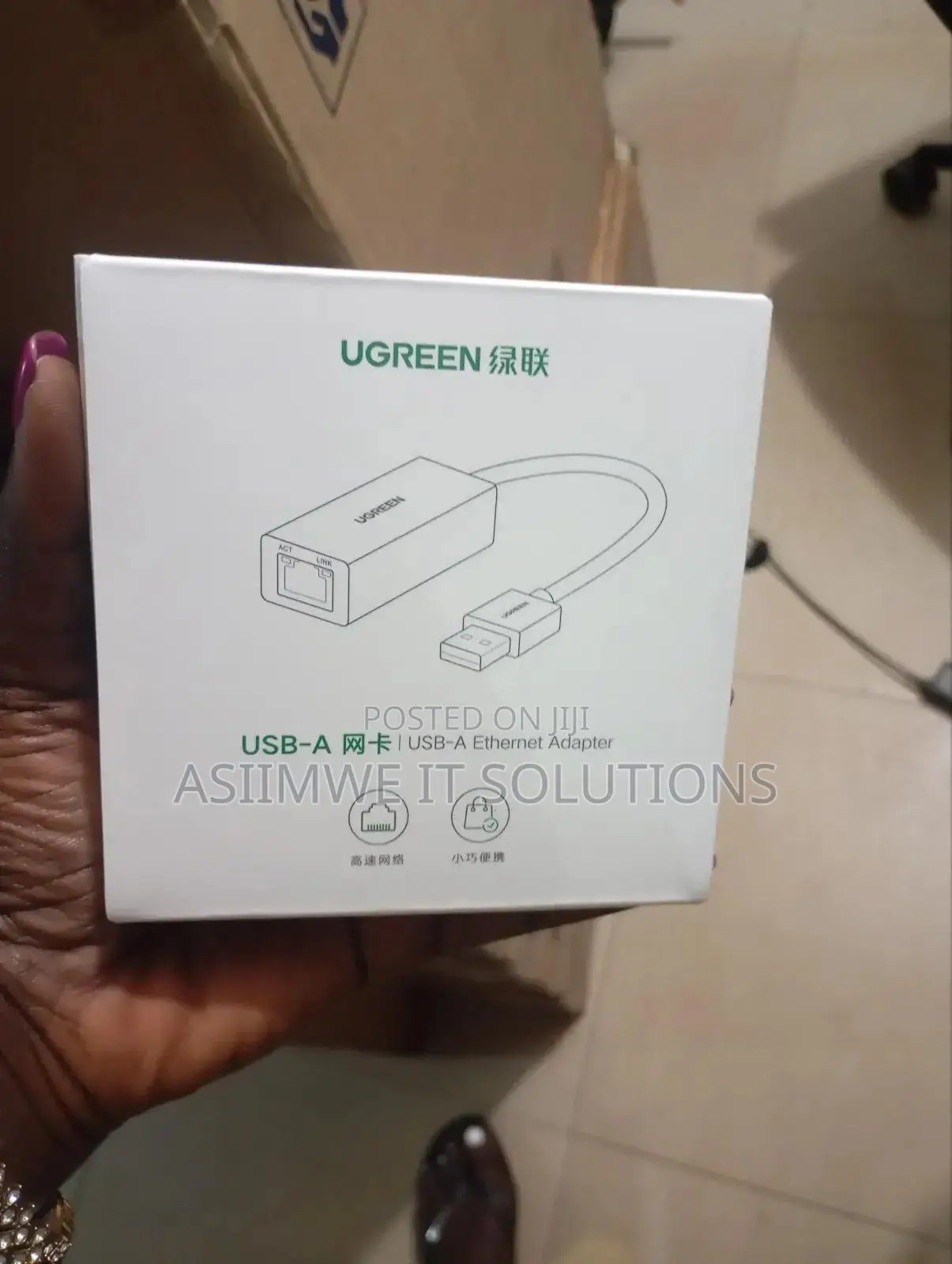 Original Usb a to Lan Adapter Ugreeen
