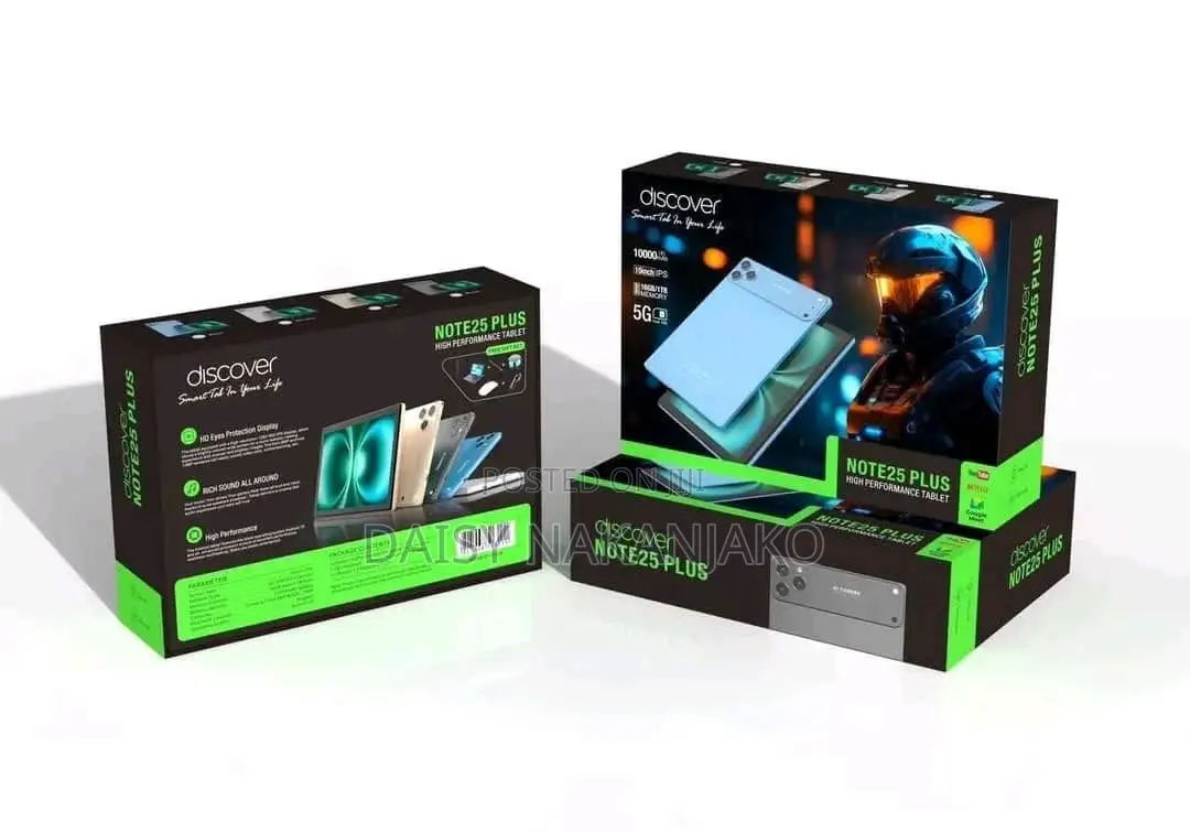 New Discover Note 25 Plus 1 TB Black