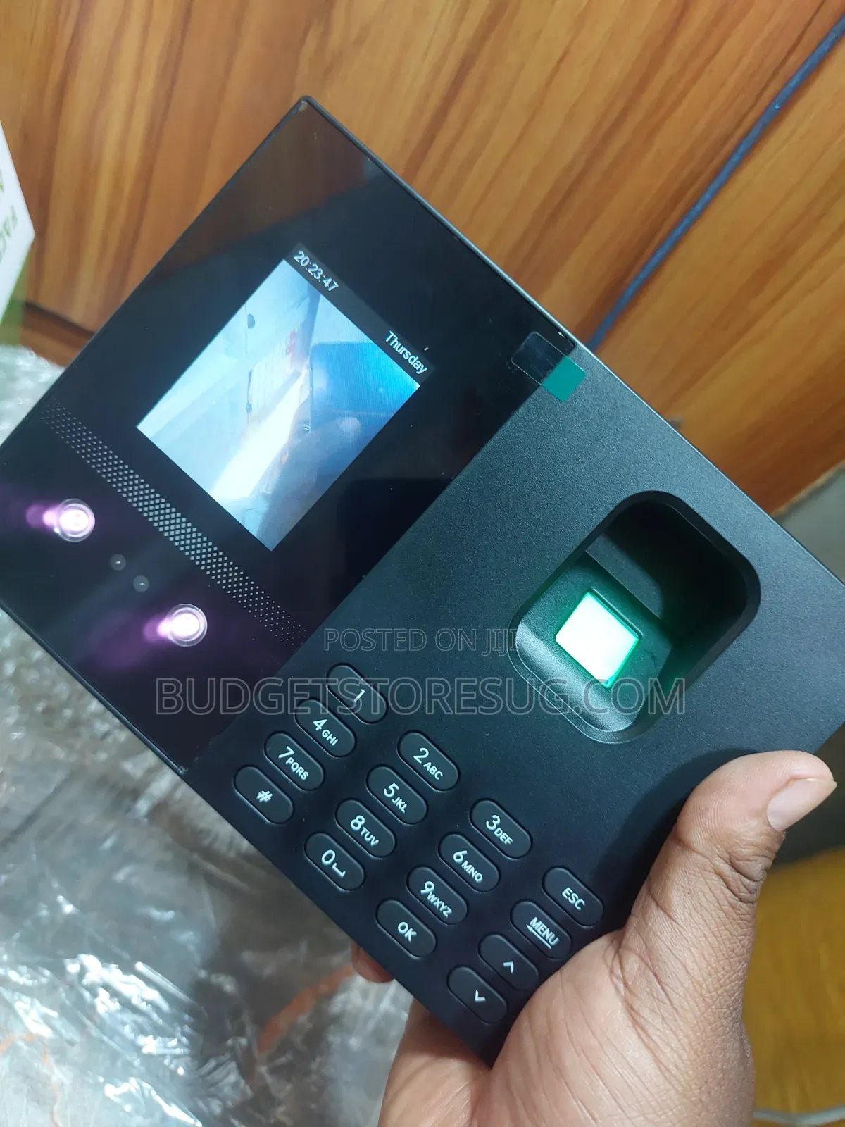 Attendance Machine Time Clock Face Fingerprint Recognition Punch