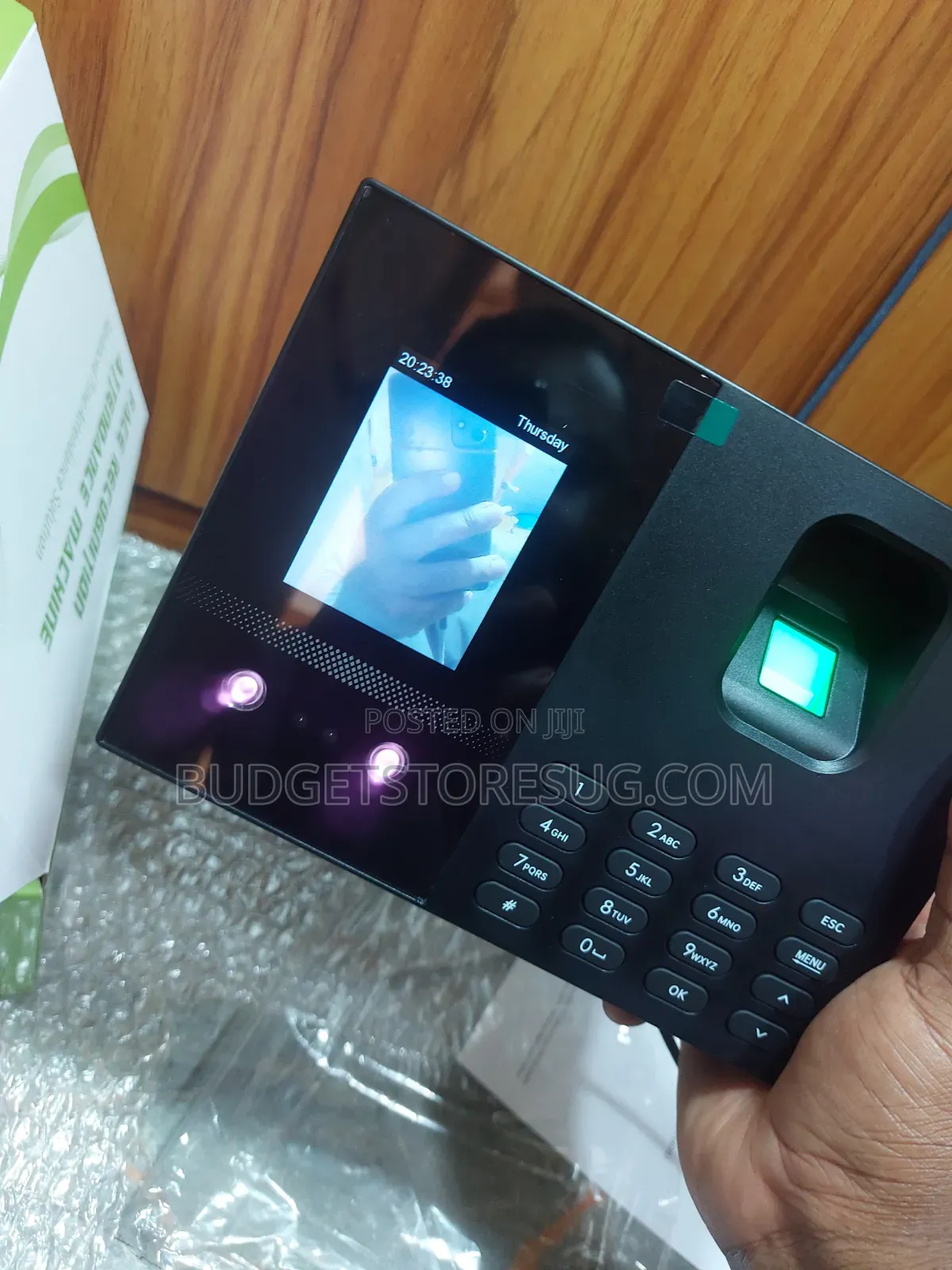 Attendance Machine Time Clock Face Fingerprint Recognition Punch