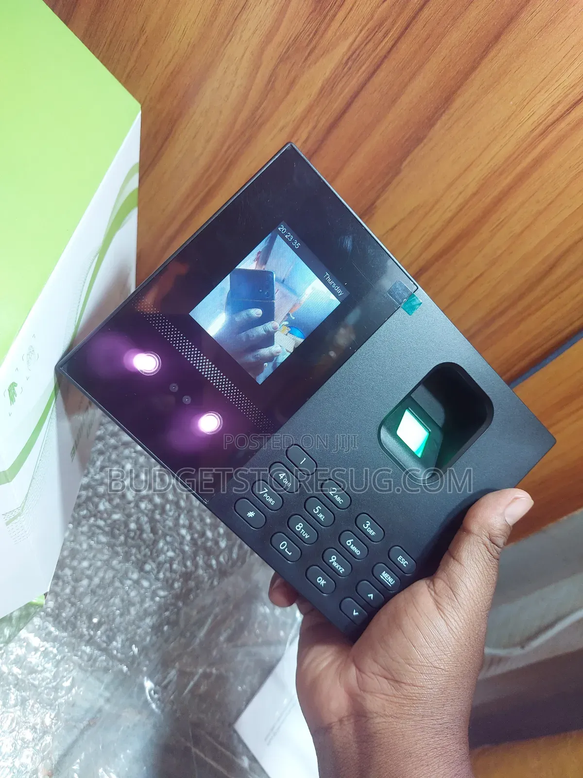 Attendance Machine Time Clock Face Fingerprint Recognition Punch