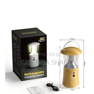 Rechargeable Led Camping Lantern With 3 Light Modes Type-C Charging