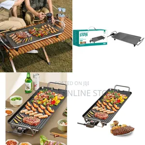 Winningstar Nonstick Thermometer Electric Grill Pan Bbq Grill Machine