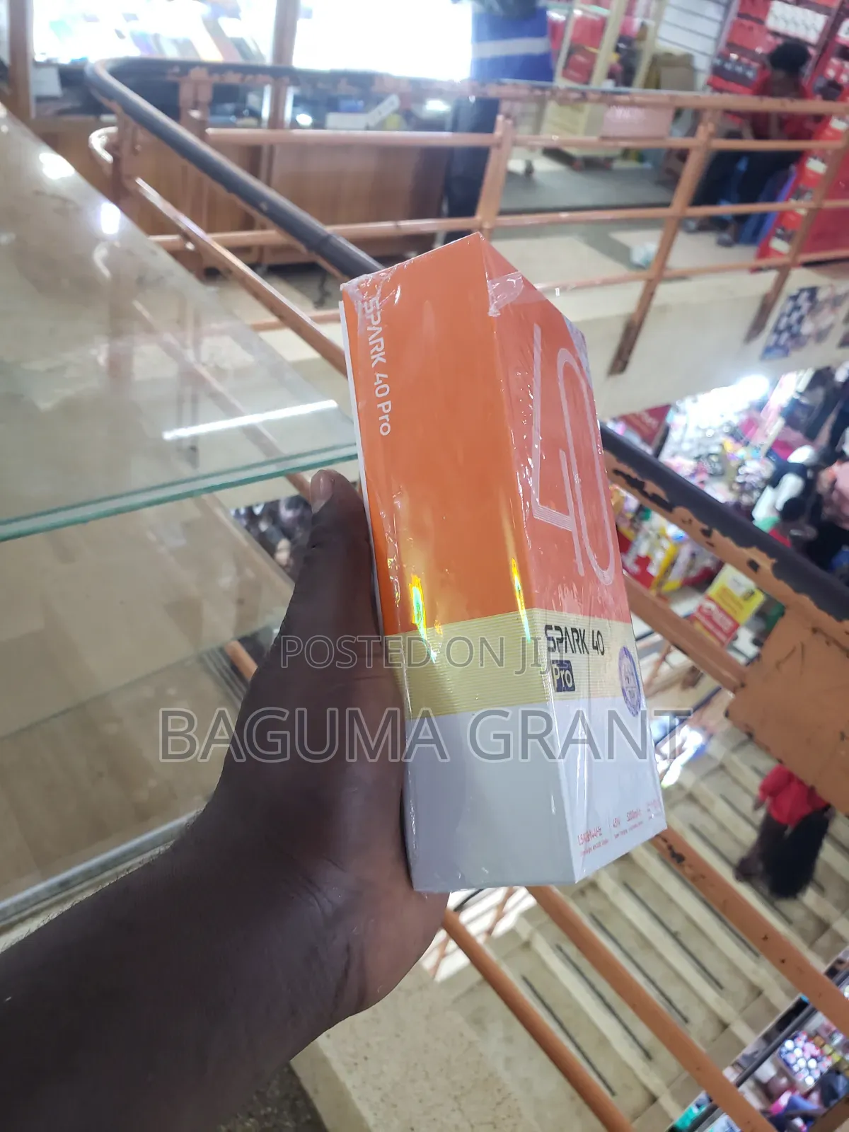 New Tecno Spark 40 Pro 256 GB Black