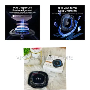 Lenyes Walking Series 15w Transparent Wireless Charger Stand Pw305