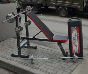 Adjustable Bench With 55kg Dumbbell Set