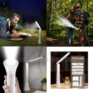 Outdoor Flashlight-Camping Light-Rechargeable Folding Learning Eye