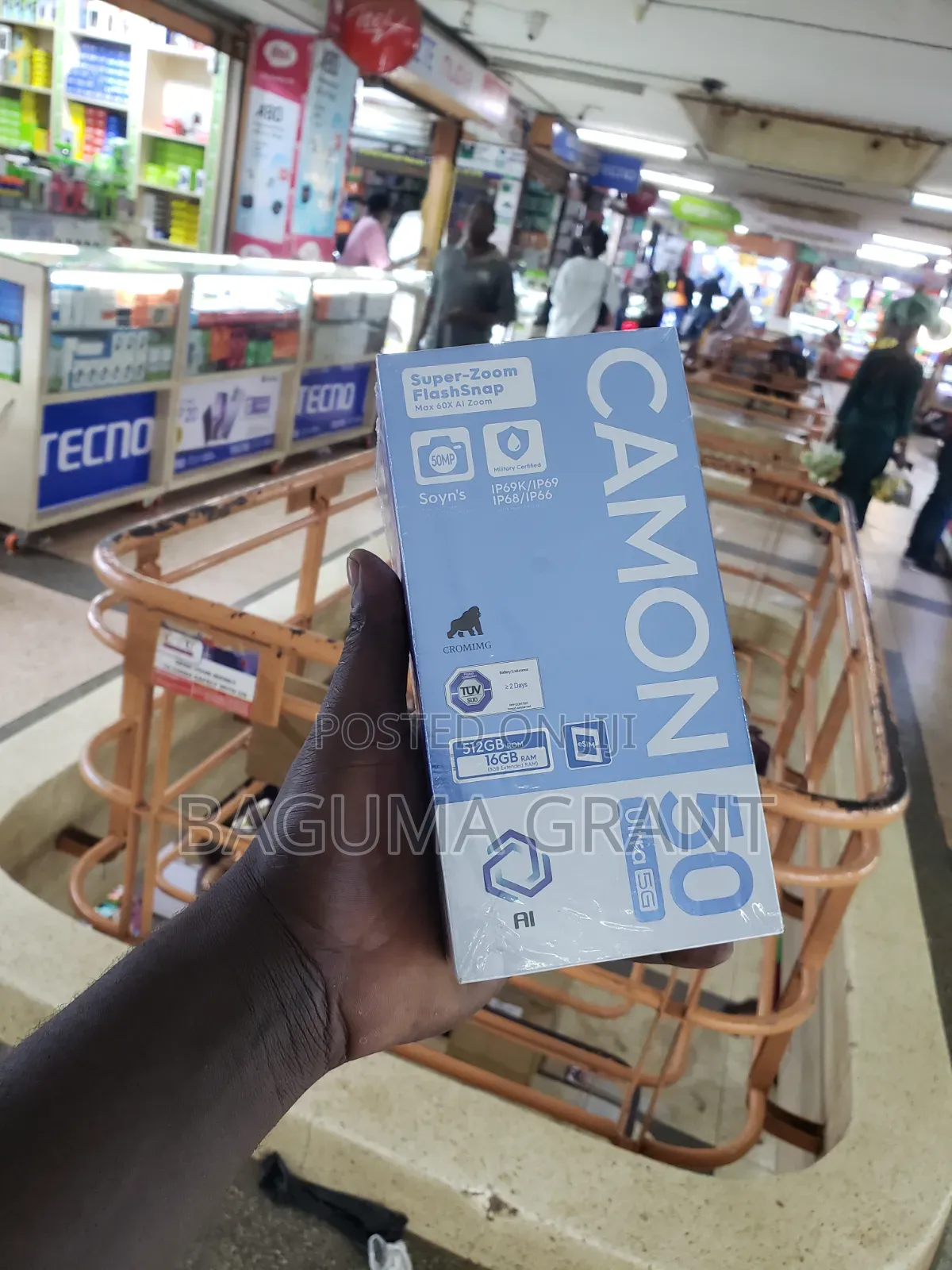 New Tecno Camon 50 Ultra 512 GB Orange