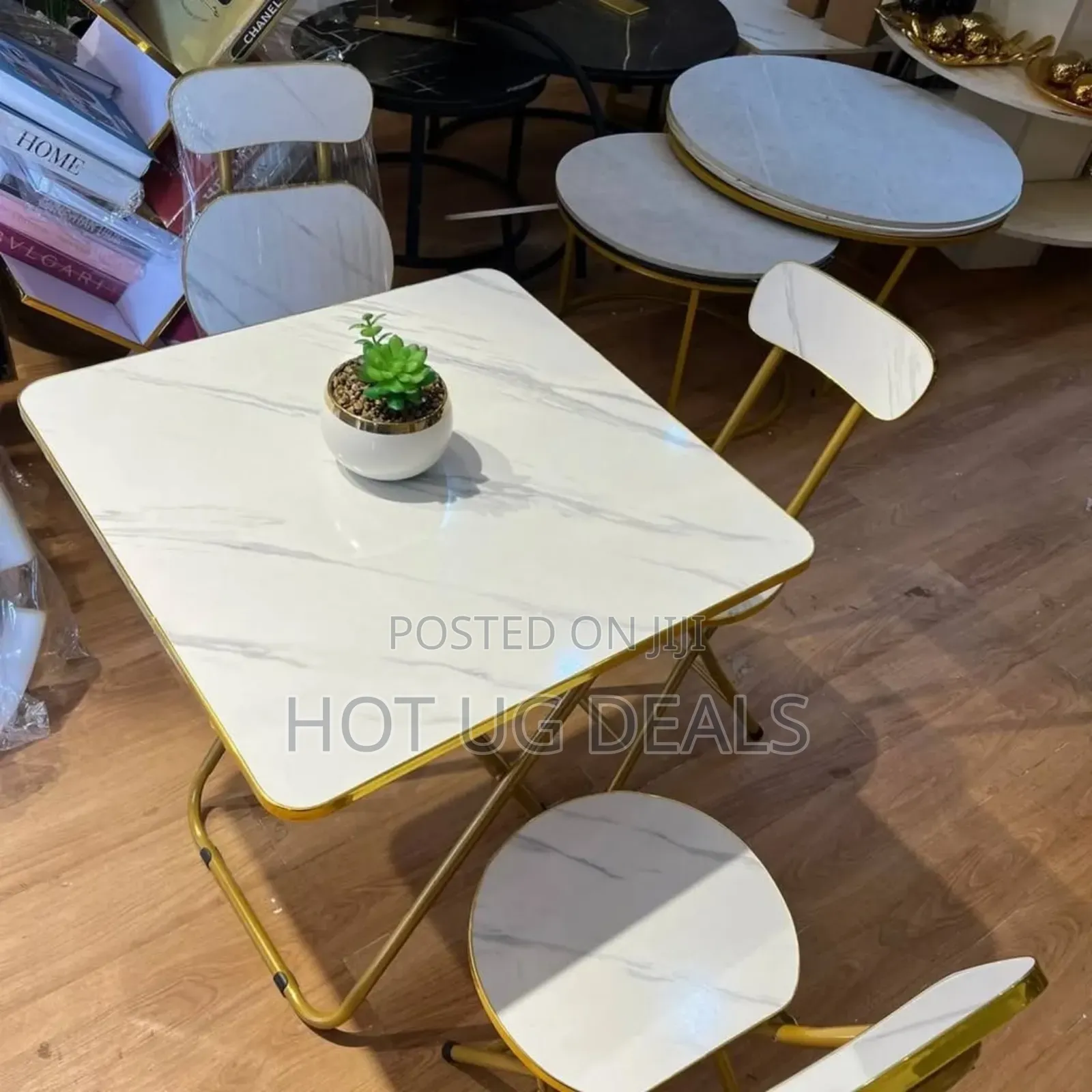 Foldable Table and 2 Chair Set