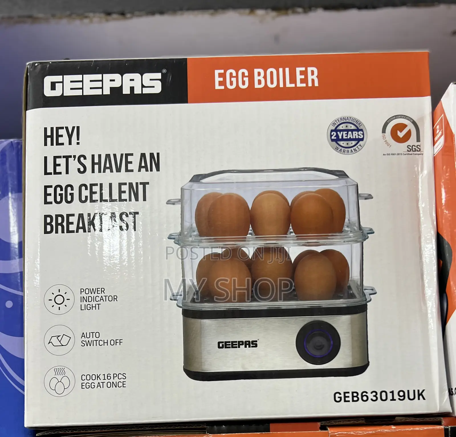 Electric Egg Boiler -Geepas