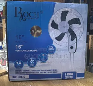 Roch 16-Inch Wall Fan (Model: RWF-1615-C). 2pcs