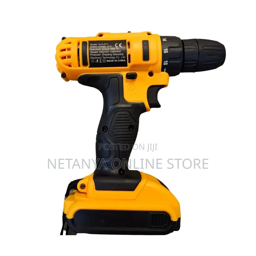 Complete Rechargeable 34pc Tool Set