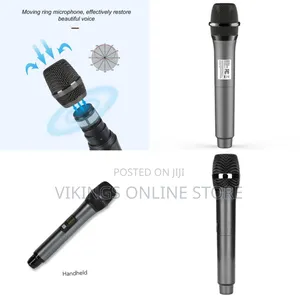 Professional Universal Wireless Microphone, Dual Wireless Handheld