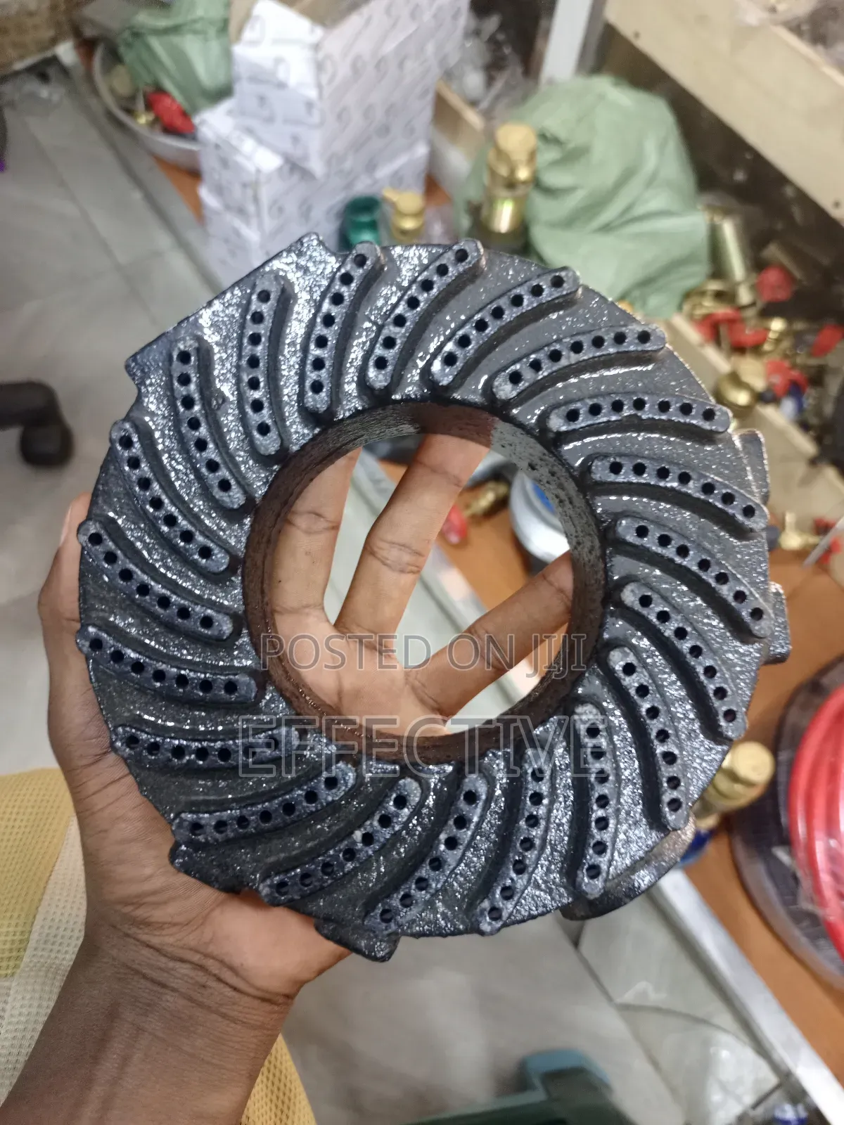 Single-Ring Gas Burner.