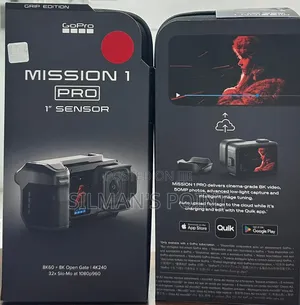 The New Gopro Mission 1 Pro Grip Edition Action Camera