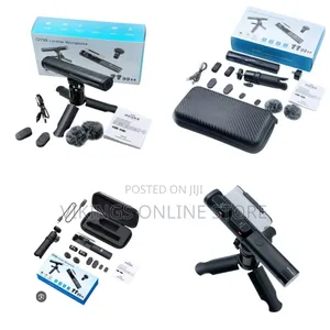 Qy99 Lavalier Wireless Microphone Stick Design With Tripod Noise