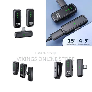 T68 Ai Noise Reduction Lavalier Wireless Microphone for iPhone