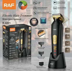 Professional Electric Hair Trimmer With a Digital Battery.